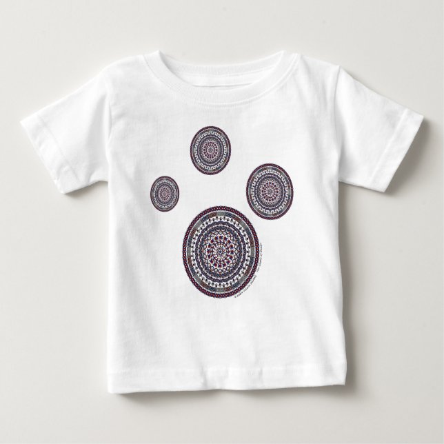 T-shirts Crianças do dia de independência conectadas/Camisa (Frente)