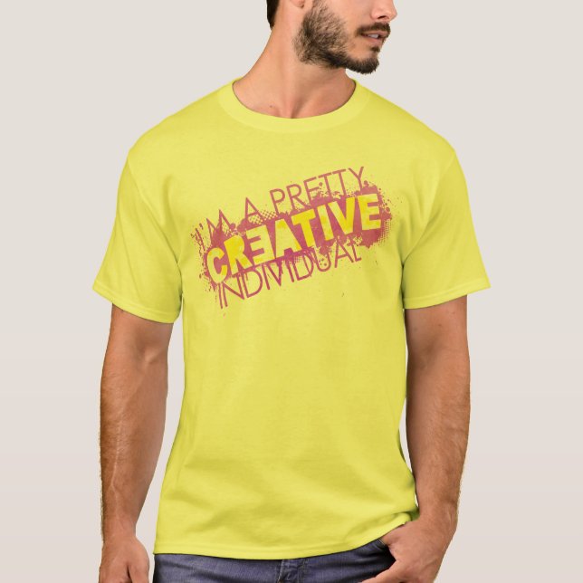 T-shirts Criativo bonito (Frente)