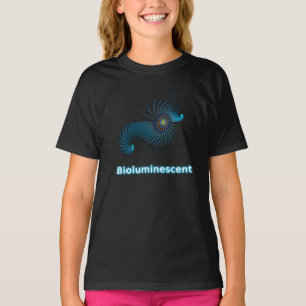 T-shirts Criatura do Mar de Alienígena Bioluminescente