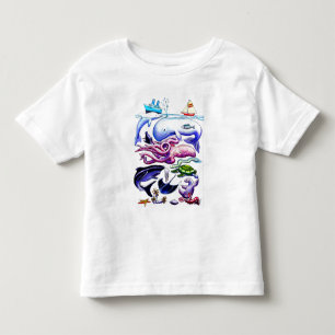T-shirts Criaturas do mar