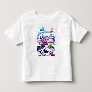 T-shirts Criaturas do mar