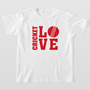 T-shirts Cricket Love, Cricket