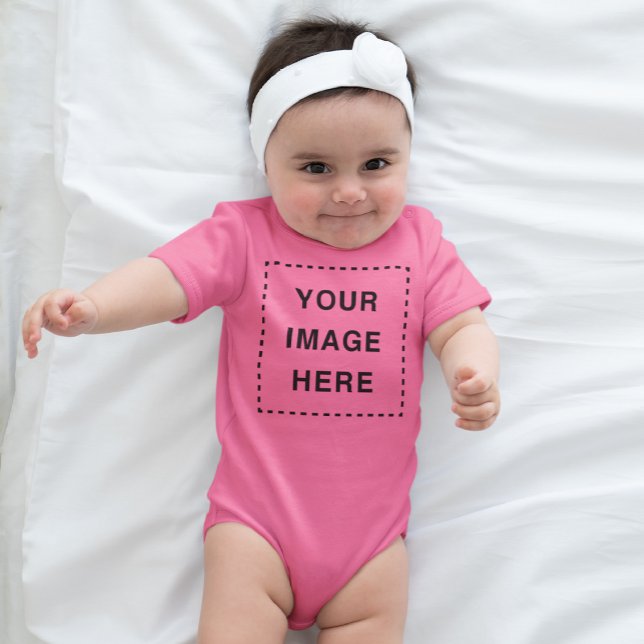 T-shirts Crie Seu Próprio Tutu Rosa Macacão de Bebê Menina  (Criador carregado)