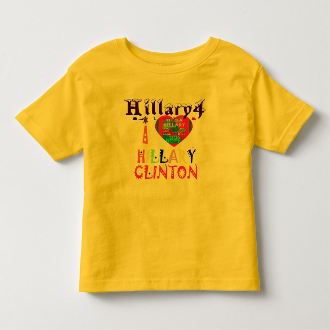 T-shirts Crie Sua Própria Citação De Amor Hillary Inspiraci (Frente)