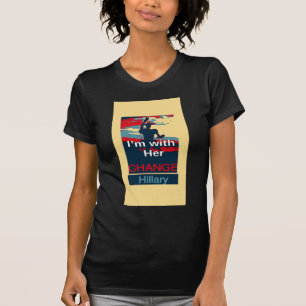 T-shirts Crie sua própria mudança colorida que estou com el