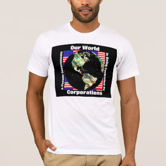 T-shirts Crime incorporado e o governo pseudo