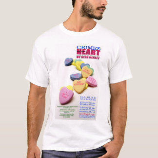 T-shirts Crimes do coração