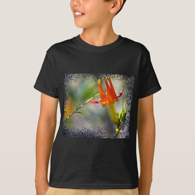 T-shirts Crimson Columbine (Frente)