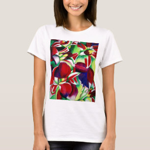T-shirts Crimson tropical Cingapura Orquídeas