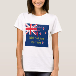 T-shirts Críquete Internacional da Nova Zelândia