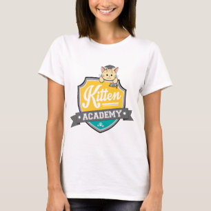 T-shirts Crista da academia do gatinho