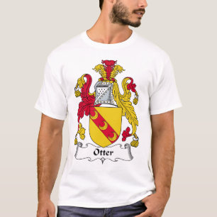 T-shirts Crista da família da lontra