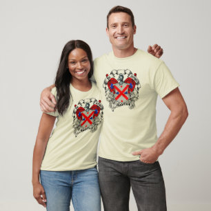 T-shirts Crista da família de Anderson