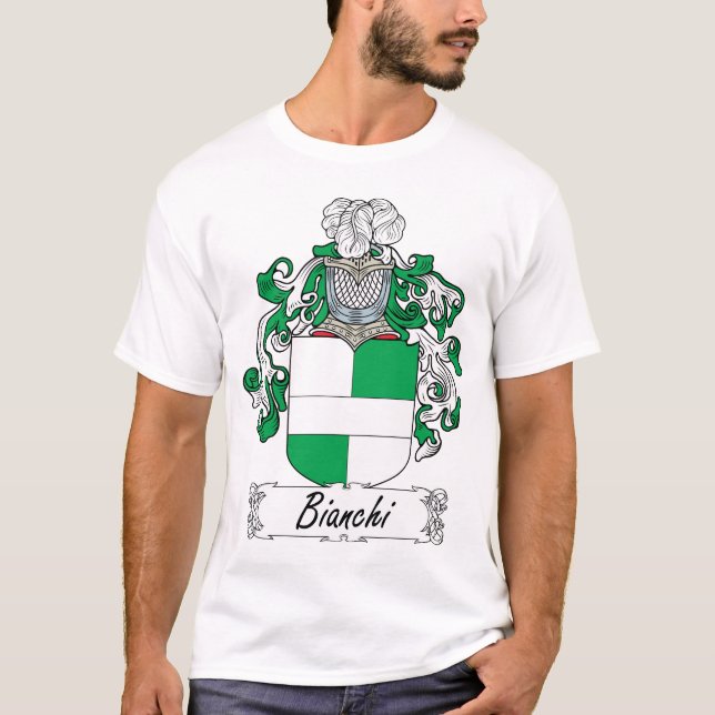 T-shirts Crista da família de Bianchi (Frente)