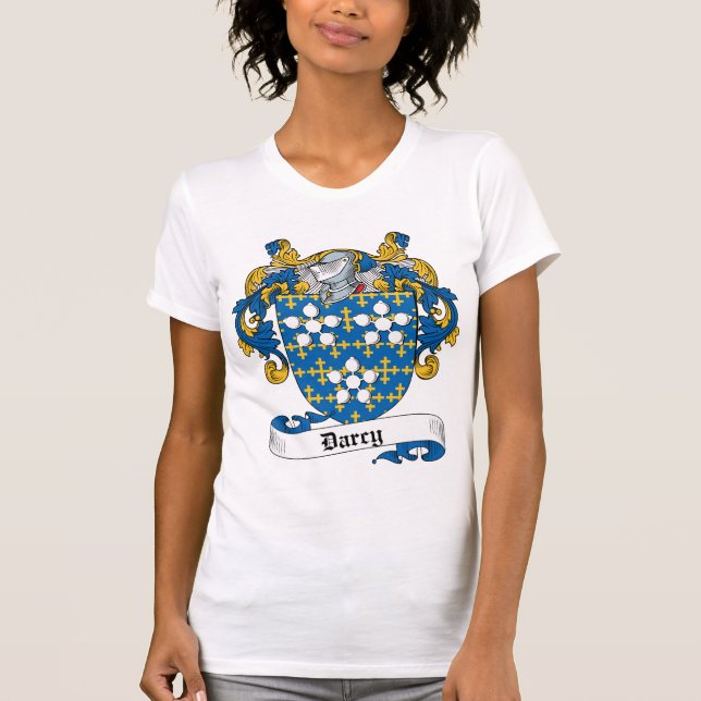 T-shirts Crista da família de Darcy (Frente)