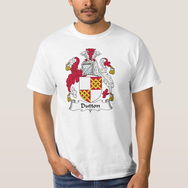 T-shirts Crista da família de Dutton (Frente)
