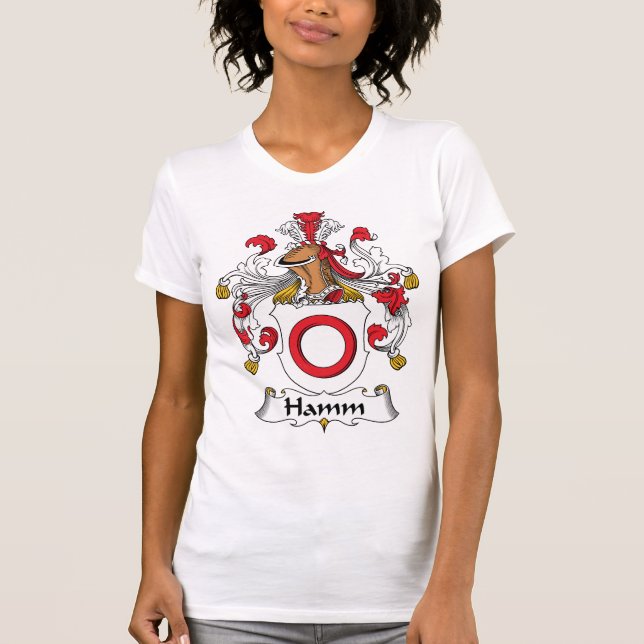T-shirts Crista da família de Hamm (Frente)