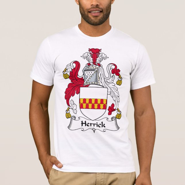 T-shirts Crista da família de Herrick (Frente)