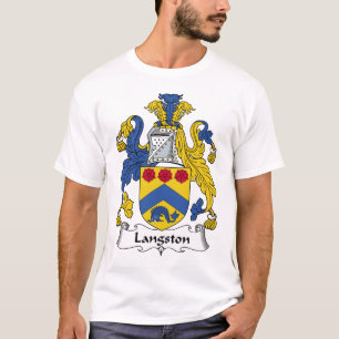 T-shirts Crista da família de Langston