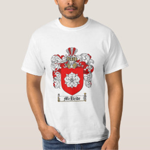 T-shirts Crista da família de Mcbride - brasão de Mcbride