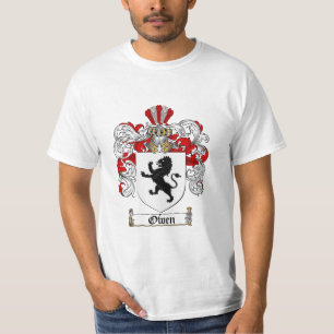 T-shirts Crista da família de Owen - brasão de Owen