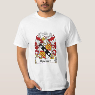 T-shirts Crista da família de Spencer - brasão de Spencer