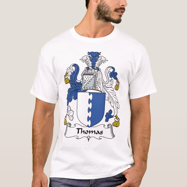 T-shirts Crista da família de Thomas (Frente)