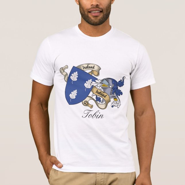 T-shirts Crista da família de Tobin (Frente)