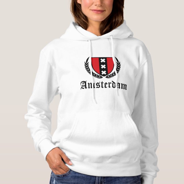 T-shirts Crista de Amsterdã (Frente)