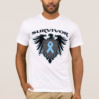 T-shirts Crista do sobrevivente do cancro da próstata