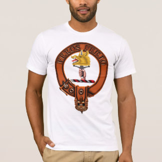 T-shirts Crista e Targe da família de Chisholm do clã