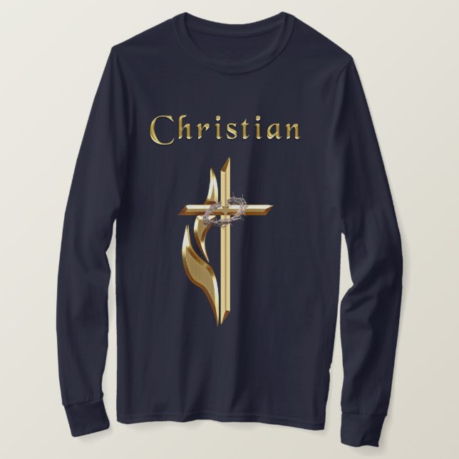 T-shirts cristãs (Frente do Design)