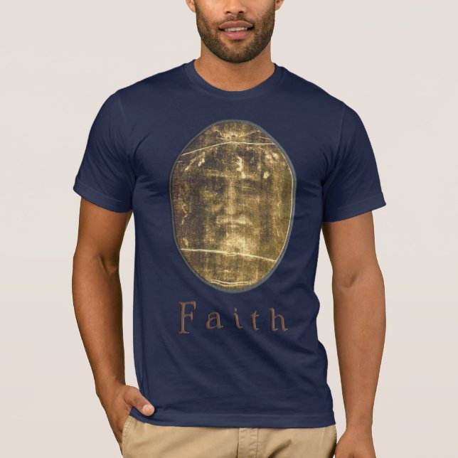t-shirts cristãs da Faith (Frente)