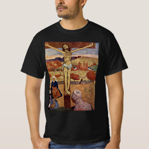 T-shirts Cristo Amarelo de Paul Gauguin, Arte Fino Antigo