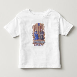 T-shirts Cristo e a Virgem Maria Enthroned
