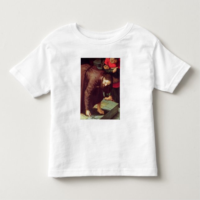 T-shirts Cristo e mulher no adultério (Frente)