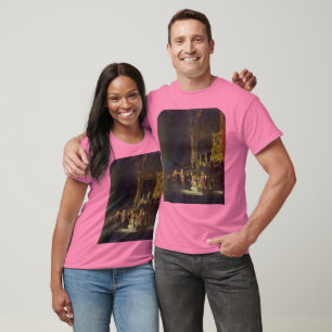 T-shirts Cristo e o Adulteress por Rembrandt Harmensz.