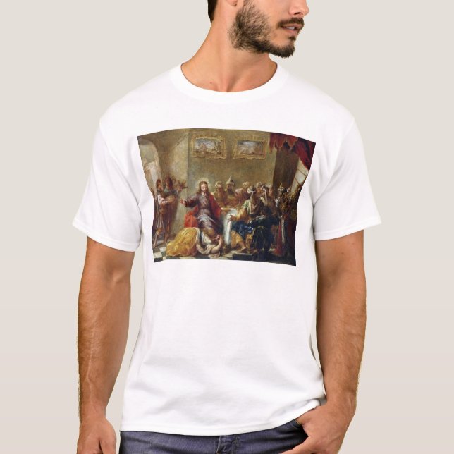 T-shirts Cristo na casa de Simon o Pharisee, 1660 (Frente)