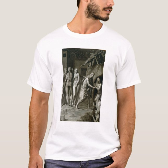 T-shirts Cristo no limbo (Frente)