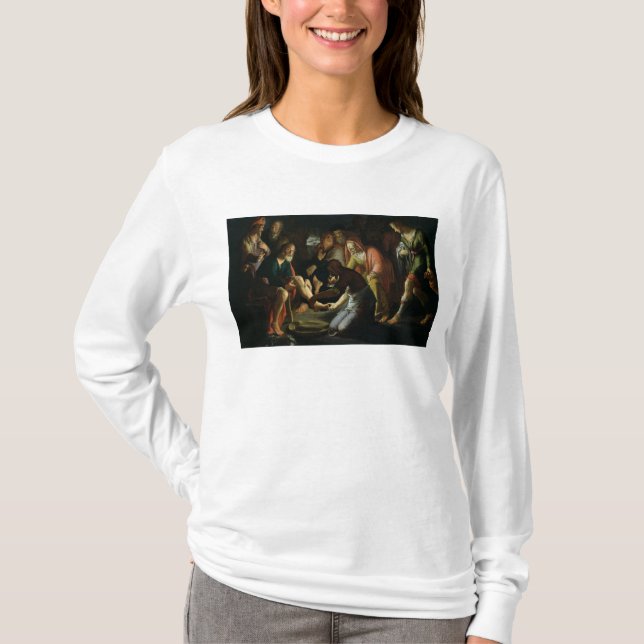 T-shirts Cristo que lava os pés dos discípulo, 1623 (Frente)