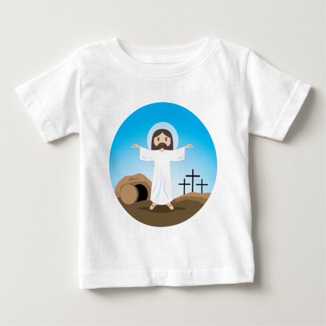 T-shirts Cristo Riser (Frente)