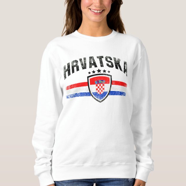 T-shirts Croácia (Frente)