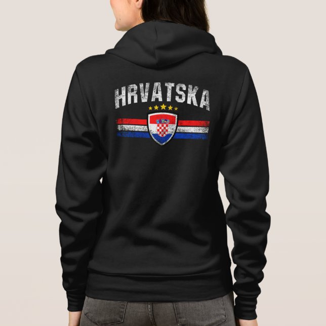 T-shirts Croácia (Verso)