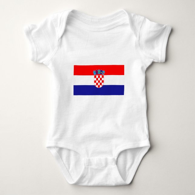 T-shirts Croácia Hrvatska (Frente)