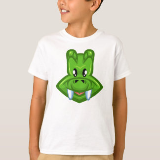 T-shirts Crocodilo cartoon