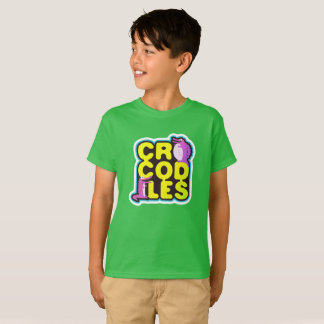 T-shirts Crocodilos com dois crocos felizes - vívidos