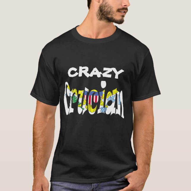 T-shirts Crucian louco (Frente)