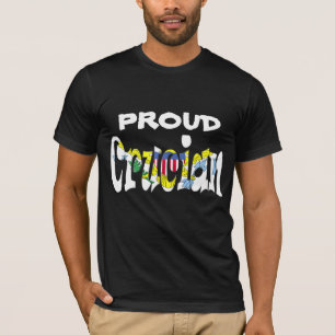 T-shirts Crucian orgulhoso