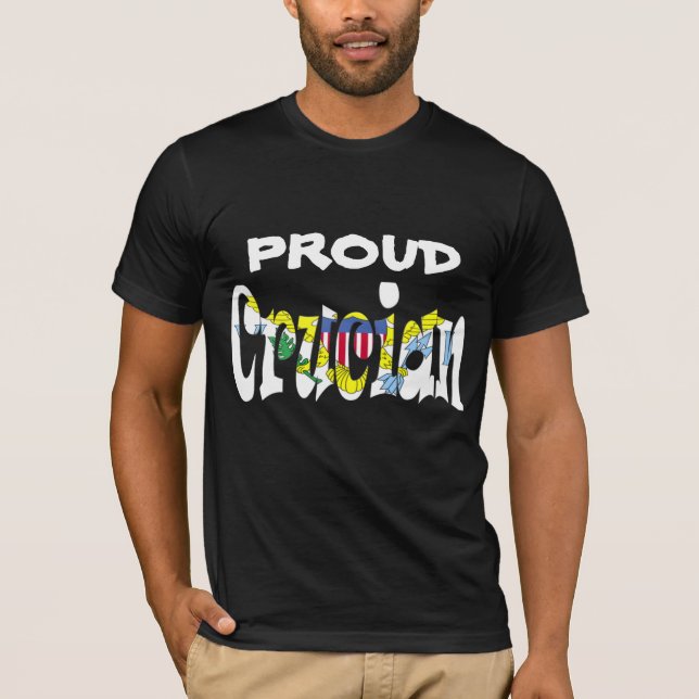 T-shirts Crucian orgulhoso (Frente)
