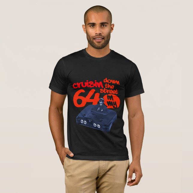 T-shirts Cruisin no meu 64 (Frente Completa)